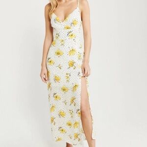 Abercrombie & Fitch floral maxi dress M